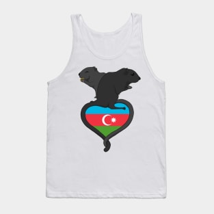 Gerbil Azerbaijan (dark) Tank Top